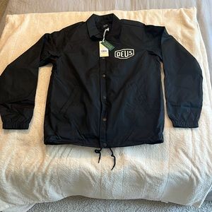 Deus Ex Machina Large Mens Jacket. The Tokyo Coach Jacket Brand New w Tags